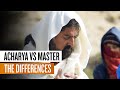 La diffrence entre un acharya et un matre  je mohanji