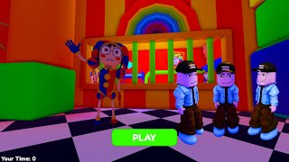 ROBLOX ! (NEW) DIGITAL CIRCUS BARRY PRISON RUN OBBY (NEW). FULL GAMEPLAY! #roblox