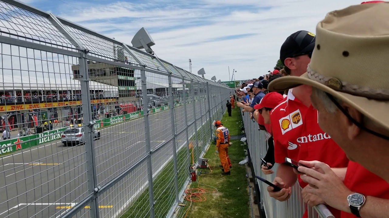 Montreal Grand Prix 2018 Grandstand 1, Section 10, Row AA, Seat 12