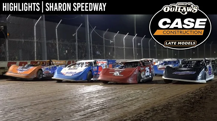 World of Outlaws CASE Late Models at Sharon Speedw...