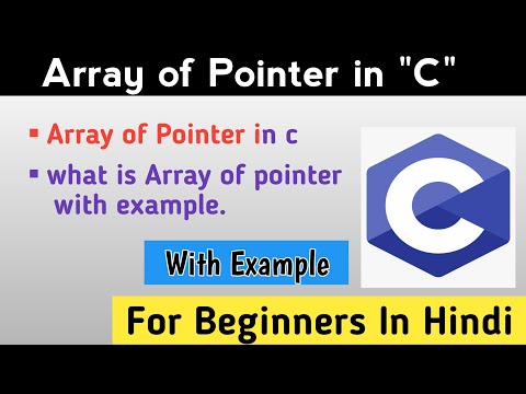 Array of Pointer in c Language with example in Hindi | Learn Programming