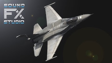 F-16 Fighting Falcon: Sound System + Flight Model for Unity3D