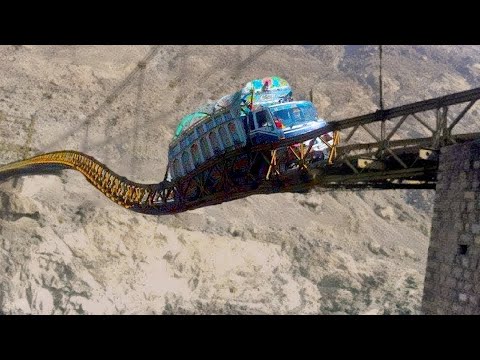 Видео: Самые Страшные Мосты В Мире