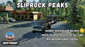 Snowrunner Modding - Sliprock Peaks - Map Progress This Week