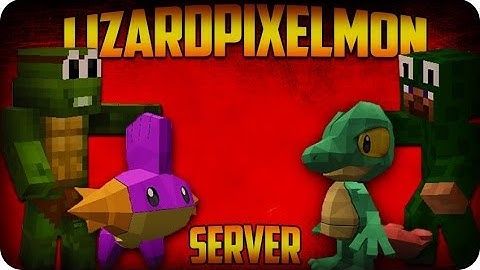Pixelmon Server! Minecraft Pokemon - Lizard Pixelmon Server Ep 1 - SHINY STARTERS!