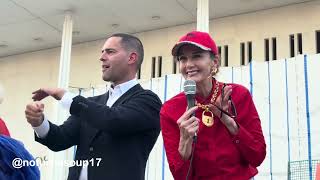 Wonder Woman's Lynda Carter Gives Speech at Kennedy Center Protest