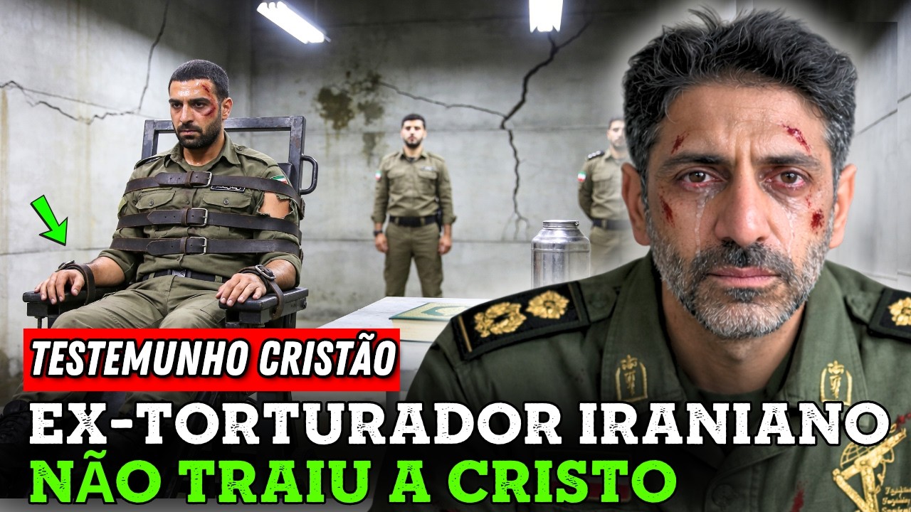 DO ISLÃ AO CRISTO: EX-AGENTE IRANIANO é PRESO… e AGORA PREGA A CRISTO | Testemunhos Cristãos