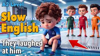 They Laughed at Him After He Lost the Swim Race…| Easy English Listening Practice Story (A2 Level)