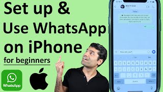 How to Set up and Use WhatsApp on iPhone screenshot 1