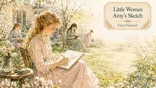 Little Women | Amy's Spring Sketch in the Garden | Afternoon Cozy Classical for Painting & Rest screenshot 2