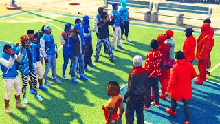 Gta 5 Bloods Vs Crips With Subscribers Skit