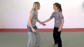 Defense against a restrained wrist
