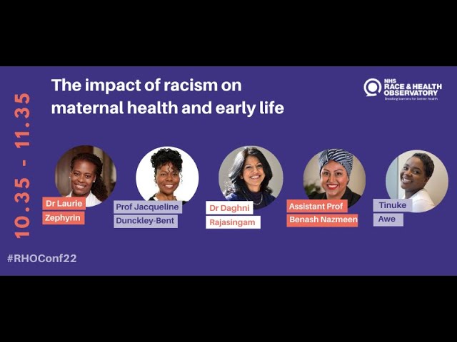 (4) RHO International Conference - The impact of racism on maternal health and early life