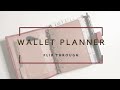 Wallet Pocket Planner Flip Through