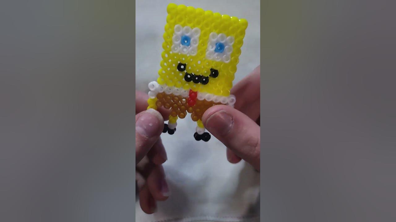 Dollar Tree Spongebob Melty Bead Kit shorts YouTube