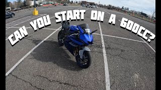 CAN YOU START ON A 600CC MOTORCYCLE?