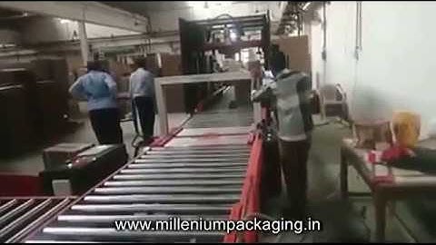 Fully Automatic Carton Taping and Cross Strapping