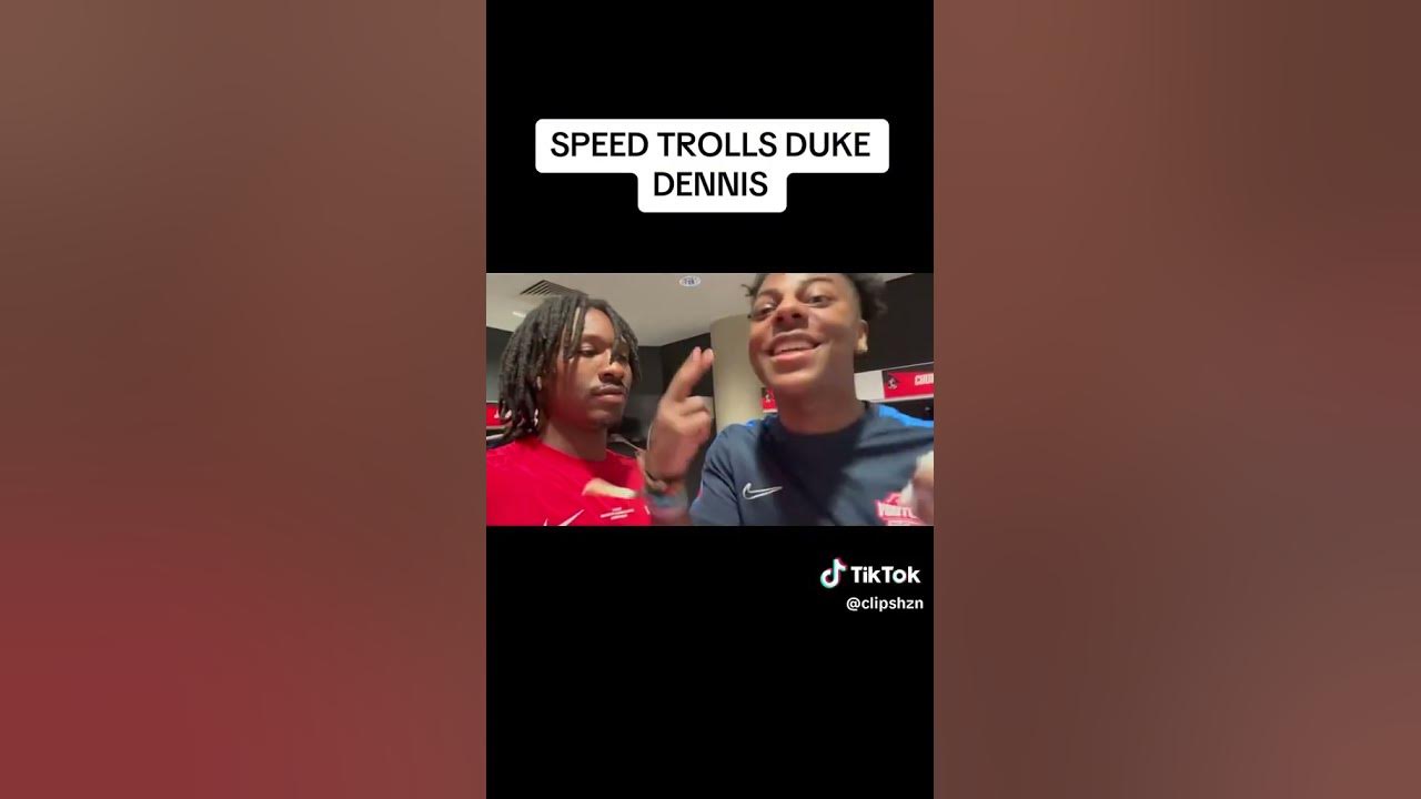 IShowSpeed trolls duke Dennis - YouTube