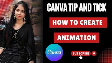 🖥️ "How to Create Animation in Canva | Canva Tips & Tricks for Beginners" #canvaclasses