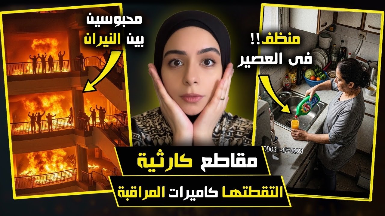 أخطر مقاطع سجلتها كاميرات المراقبة 📸 و تفاصيل مرعبة كشفت اسرار بشعة