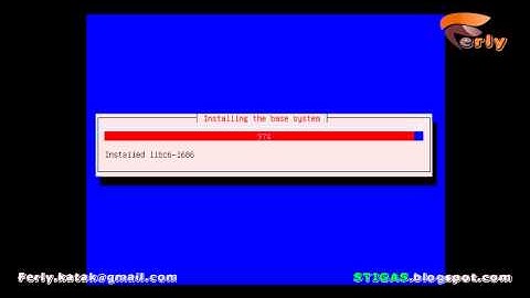 Installasi Debian 5 Text Mode