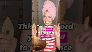 Please, Say This Finnish Word Right