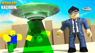 İnsanları Uzaya Kaçırıyoruz!  | UFO Simulator | Roblox Türkçe