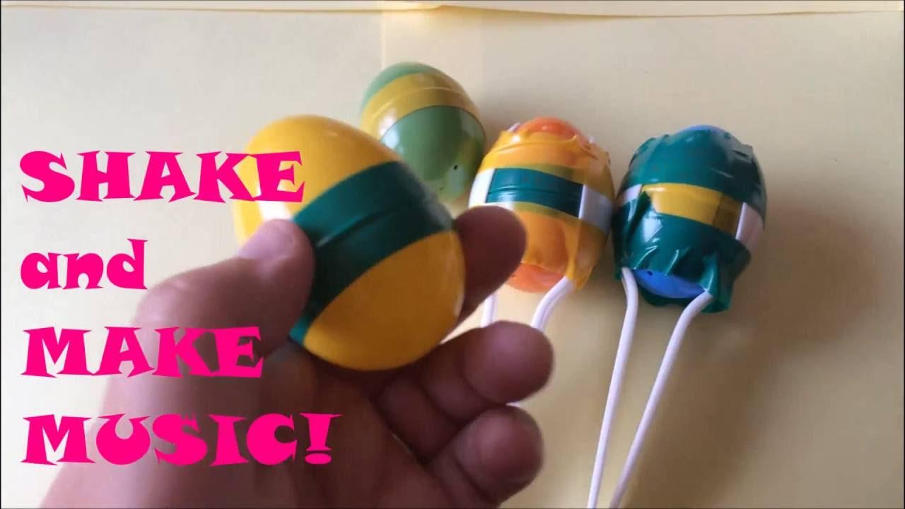 Make Your Own Egg Shaker or Maraca YouTube