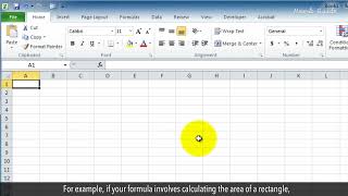 How to Calculate Values in Variables and Formulas In Excel