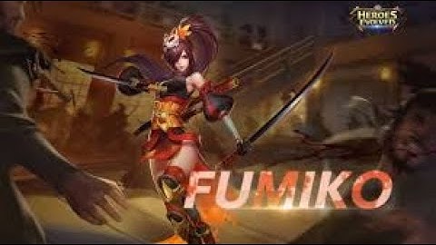 Heroes Evolved: Fumiko guide | Песня про Фумико и подробный гайд+нарезка (Пародия на песню Буратино)