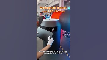 Can LED display with GOB technology, waterproof and anti-collision #GOBTechnology #CanLEDDisplay
