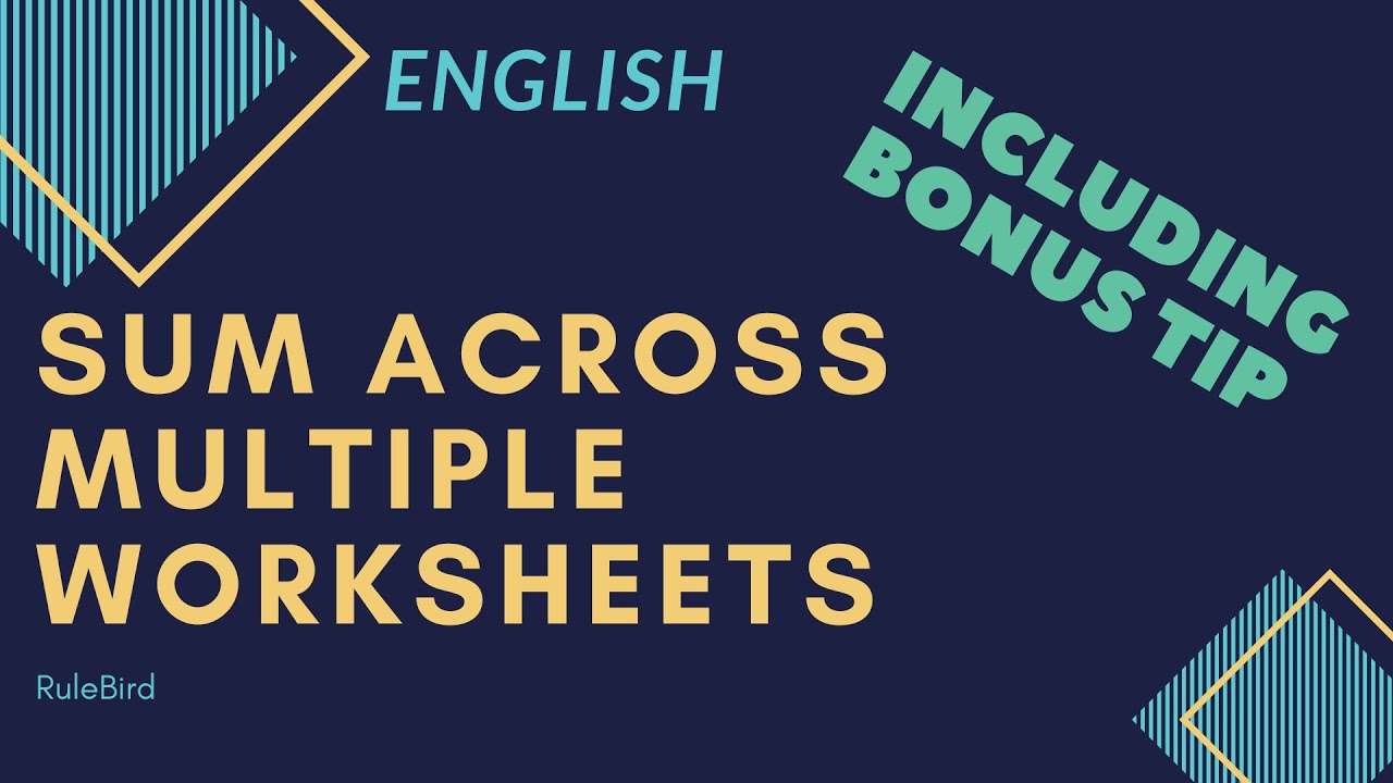 To Tile Multiple Worksheets On The Screen Use The