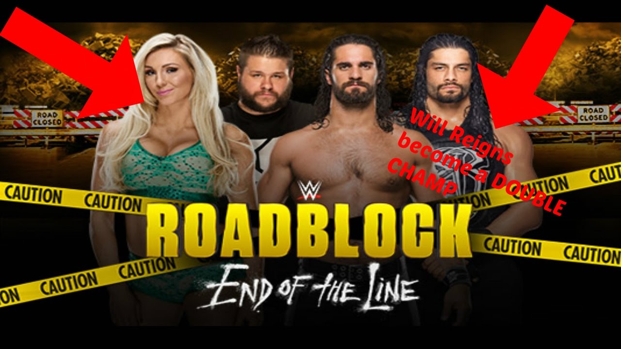 wwe roadblock predictions