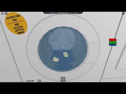 Roblox Zanussi ZWF14070W1 Cottons 90 (full cycle)