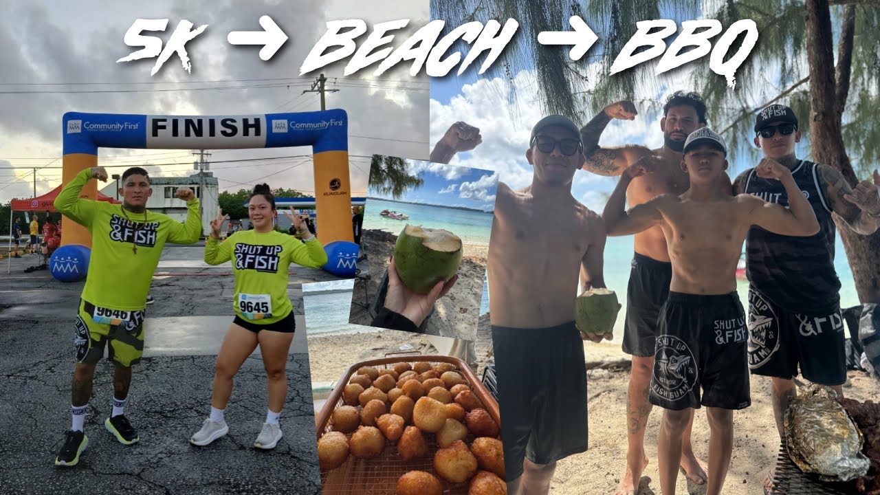 От забега на 5 км до семейного барбекю на пляже | Гостеприимство Гуама, джиу-джитсу и позитивная ...
