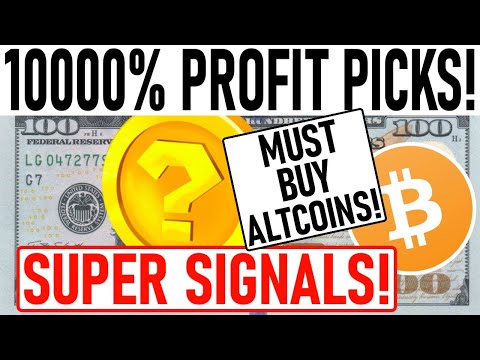 10000% PROFIT PICKS!  ERASE YOUR LOSSES QUICK! URGENT BITCOIN & ETH UPDATE! ALTCOINS READY TO RUN!