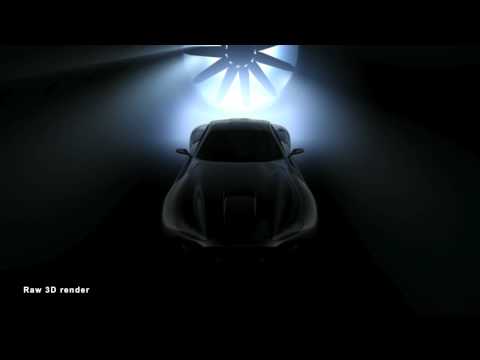 ESCAPE - Cobra Venom V8 concept car - new Making Of / Test Footage 3D animation video (HD)