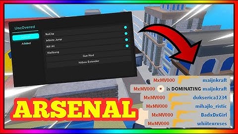 Updated Arsenal Aimbot Exploit Script GUI  NEW (2021 PASTEBIN)