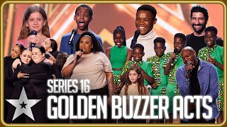 Every GOLDEN BUZZER audition from Series 16 | Auditions | Britain's Got Talent