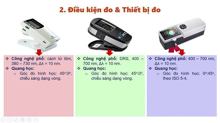 Thiết bị so sánh màu quang phổ hs code năm 2024