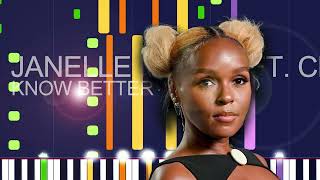 Janelle MonáE Ft. CKay &amp; Seun Kuti, Egypt 80 - KNOW BETTER (PRO MIDI FILE) - &quot;in the style of&quot;