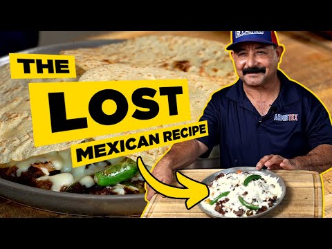 The FORGOTTEN Mexican Restaurant Recipe: FAJITA SOMBRERO