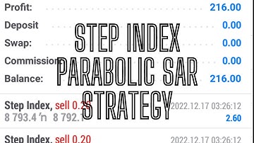 GROWING DERIV SMALL ACCOUNT|| TRADE STEP INDEX WITH MY PARABOLIC SAR STRATEGY 3