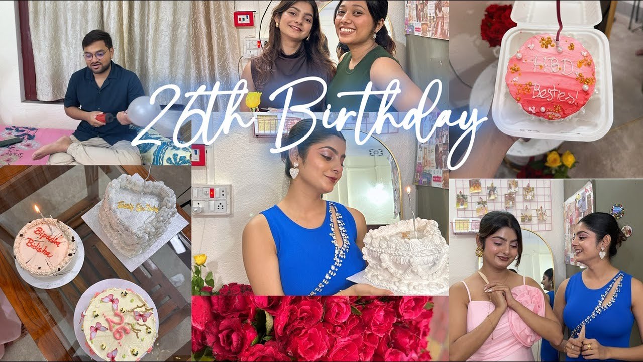 26th Birthday kibhabe katalam? || Birthday Vlog 💙✨
