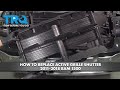 How to Replace Active Grille Shutter 2011-2018 Ram 1500