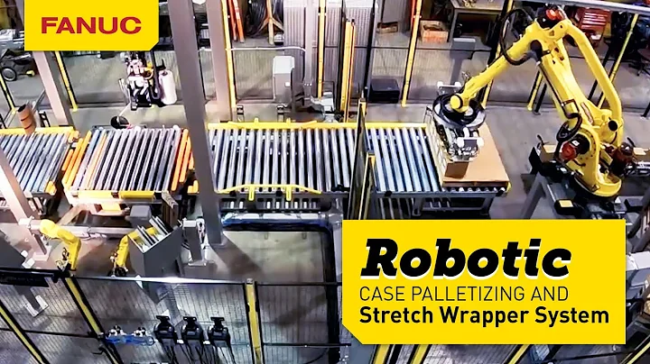 Kaufman KPal V Case Palletizing System with KForce Cornerboard Stretch