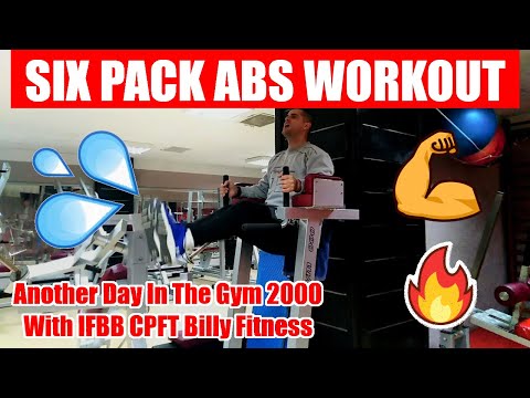 SIX PACK ABS Workout With IFBB CPFT Billy *Another Day In Gym 2000 - Herceg Novi, Montenegro ??