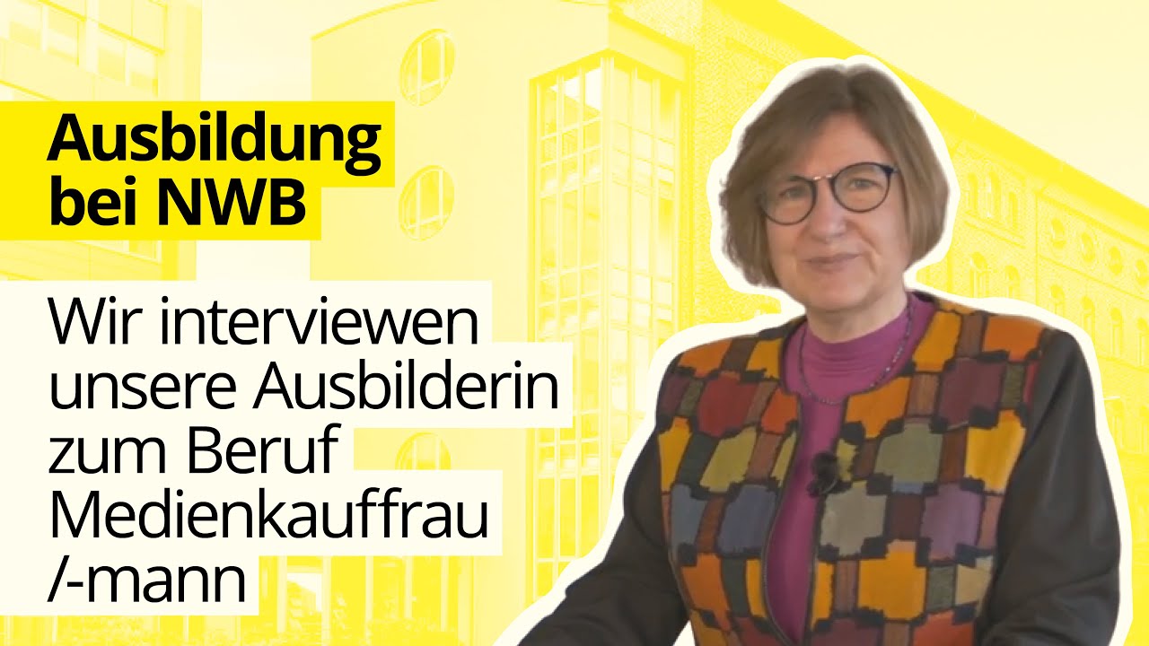 Medienkauffrau/-mann: NWB Ausbilderin im Interview