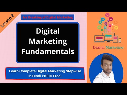 Lesson-2: Digital Marketing Fundamentals | Introduction | Free Digital Marketing Course in 2021.