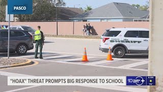 Pasco Sheriff's Office finds no weapon after response to River Ridge Middle and High School